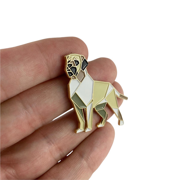 English Mastiff Dog Pin