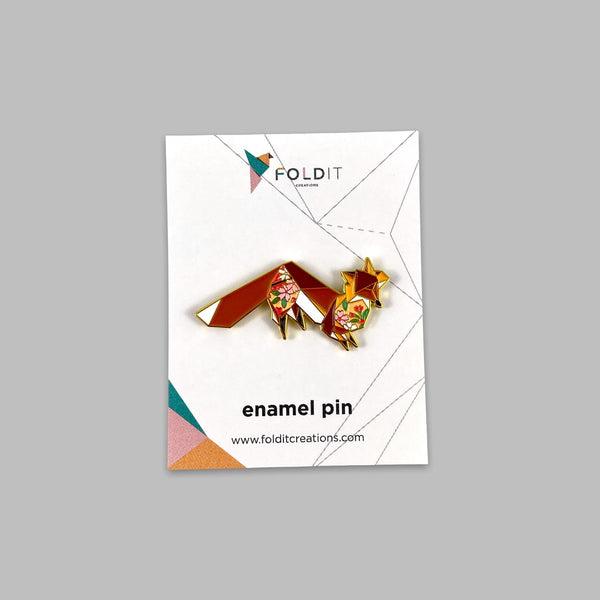 Red Fox Pin