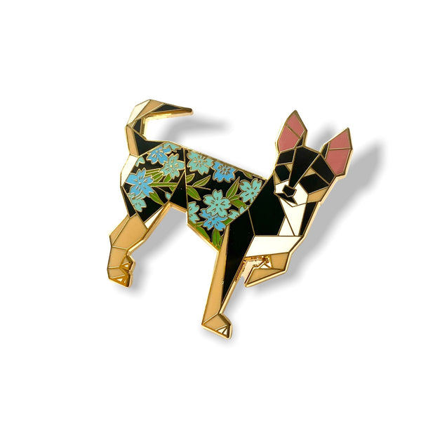 Chihuahua Pin Black