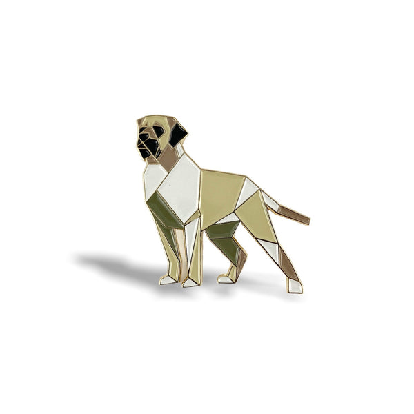 English Mastiff Dog Pin