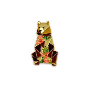 Brown Bear Pin