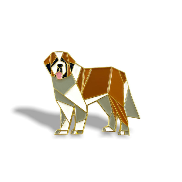 Saint Bernard Dog Pin