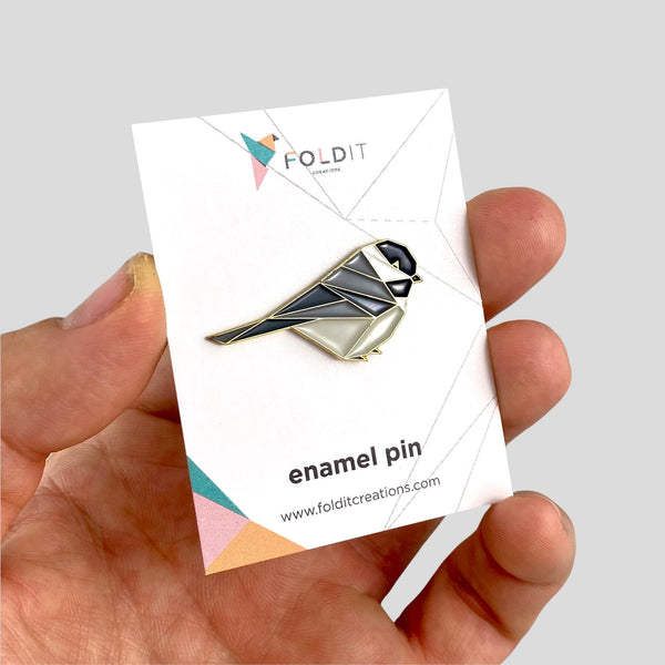 Chickadee Pin