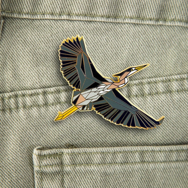 Great Blue Heron Pin