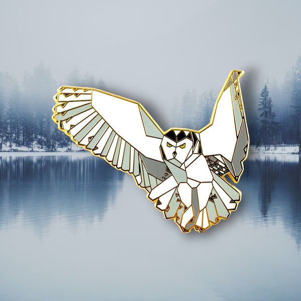 Snowy Owl Pin