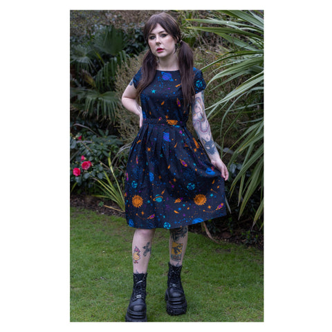 Cosmic Space Tea Dress