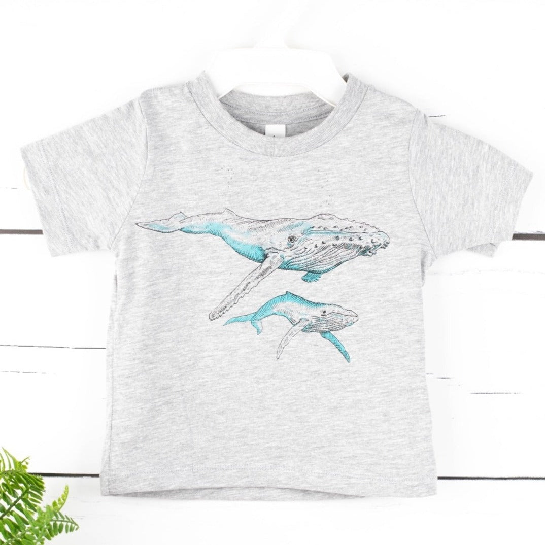 Humpback Whale and Baby Infant Tee