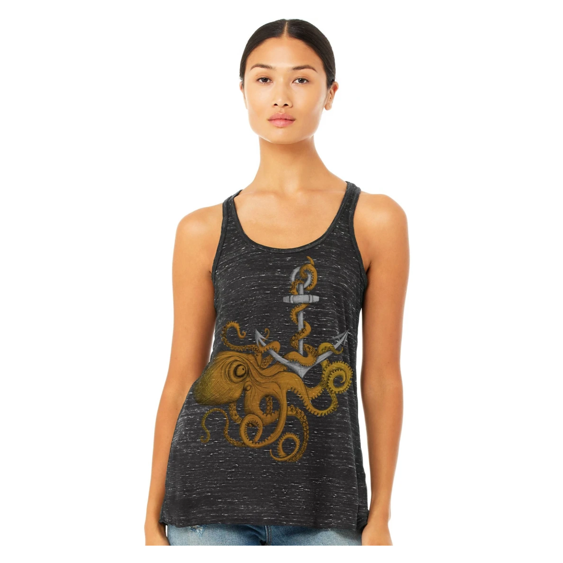 Octopus Anchor Flowy Tank Top – Pinpoint Clothing & Gifts